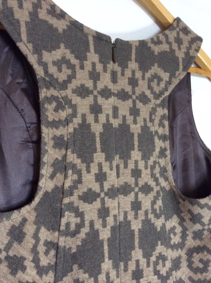 NUEVO Vestido Pendleton Colección Portland Lana Cambio Talla M Sin Mangas Bolsillos Foto 4 de 4