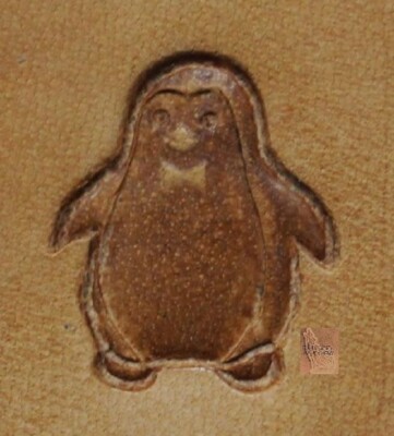 CRAFTOOL - TANDY LEATHER - MINI 2D 3D STAMP 8825 PENGUIN  8825-00 NEW