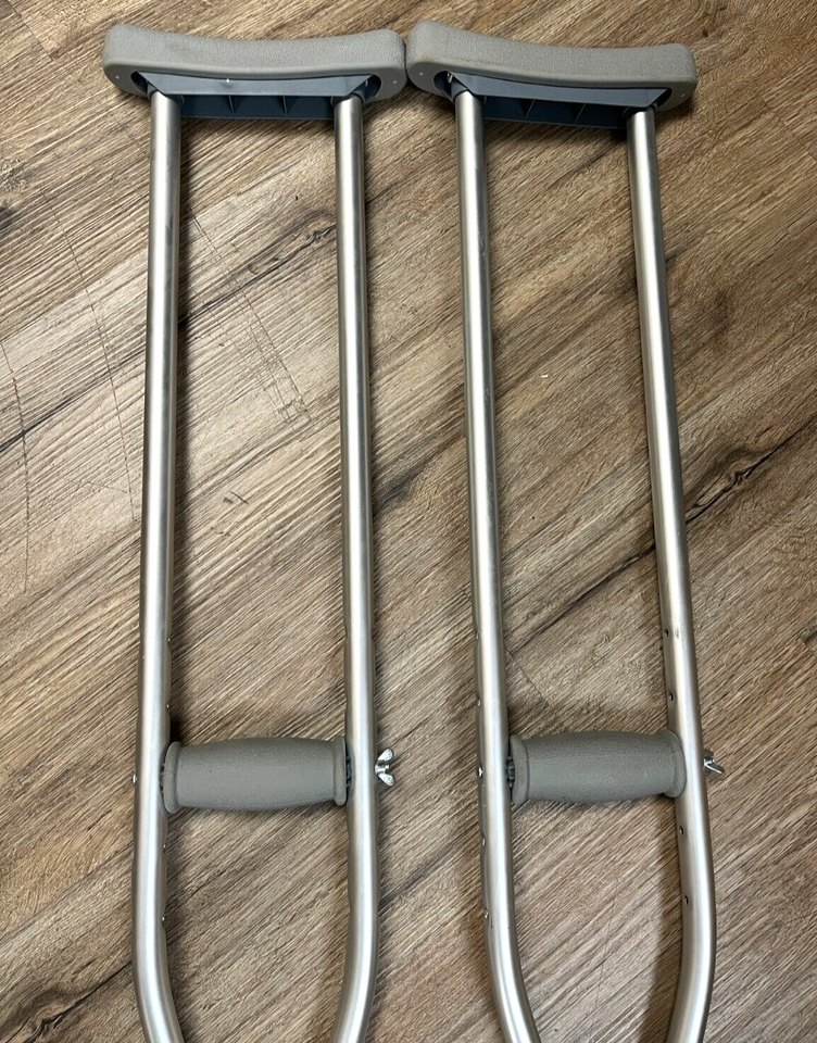 Adult Adjustable Crutches eBay