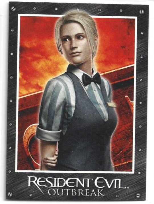 RESIDENT EVIL: OUTBREAK TRADIG CARD CINDY LENNOX CAPCOM 2004 | eBay