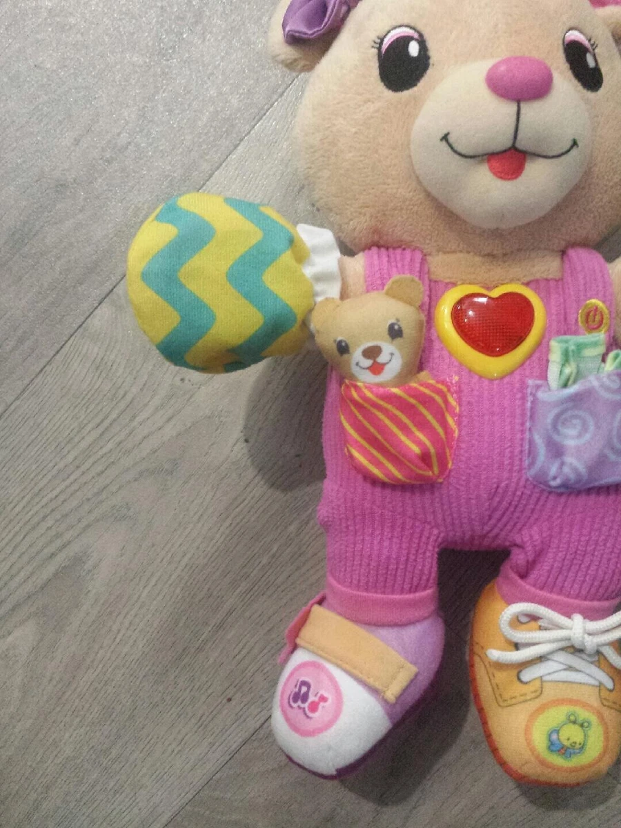 My Friend Alice Learning Plush Interactive VTech Teddy Bear. Works