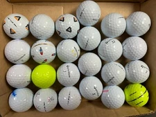 24 - TAYLORMADE (19) TP5 ,(5) TP5X NEAR MINT AAAAA Played Golf Balls FREE SHIP B