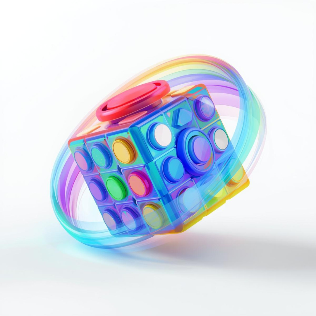 Fidget Cube anti-Stress main Spinner décompression jouet