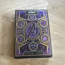 Avengers Purple Edition Premium Playing Cards Poker Size Standard by Theory11