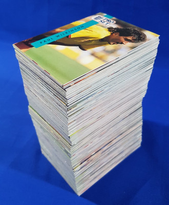 Pro Set Fußballkarten Saison 1990/91 - Kompletter Satz 328 Karten