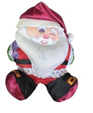 Smooshees Christmas Santa Plush Fisher Price Toys 1987