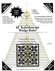 Acrylic Triangle Template, Precision Cutting tool for patchwork fabric, sewing s