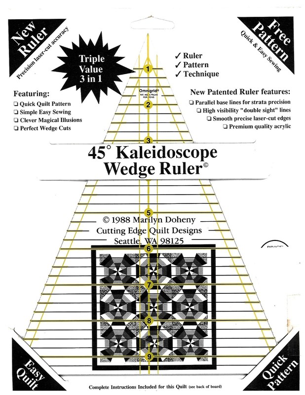 Acrylic Triangle Template, Precision Cutting tool for patchwork fabric, sewing s