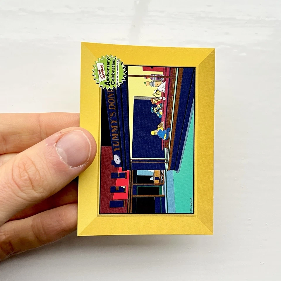 The Simpsons 2000 Rare Art Trading Card Comics Chase Vintage Retro Memorabilia - Image 4 of 4