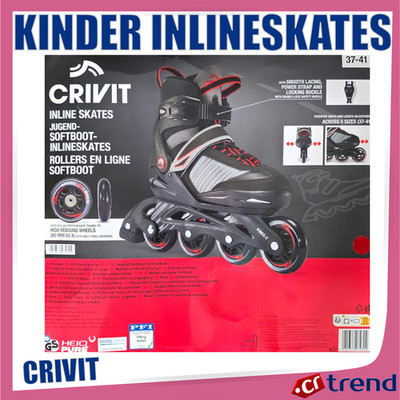 CRIVIT Kinder Inlineskates Jungen Inline Skates Kinder Gr.37-41