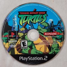 Teenage Mutant Ninja Turtles Sony PlayStation 2 2003 Loose Disc Only Konami
