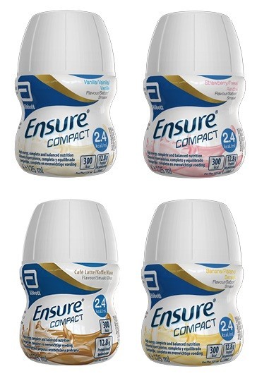 Abbott Ensure Compact Strawberry ( 4 X 125Ml) - Image 4