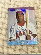 ERICK AYBAR 2004 Bowman's Best FY AU RC #BB-EA Angels Rookie On-Card Auto. rookie card picture