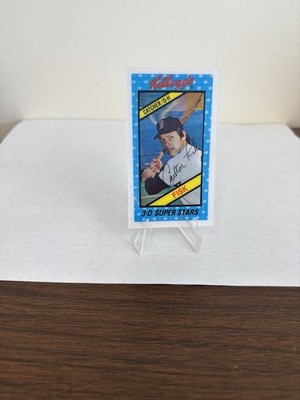 1980 Kellogg's 3D Super Stars Baseball Card #41 Carlton Fisk NM