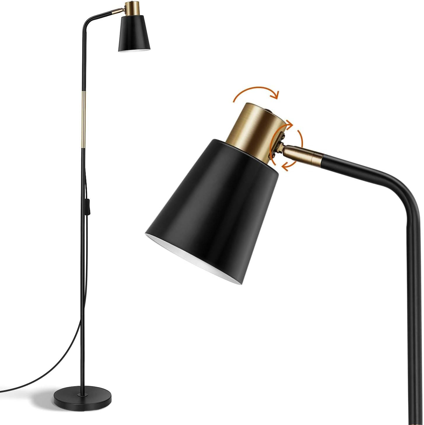 Piantana Moderna Vintage E27 230V - Lampada Design Industriale Lusso