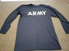 US Army T-Shirt APFU Longsleeve Medium Sportoutfit guter gebrauchter Zustand