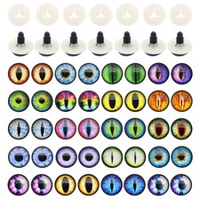 40PCS 9mm Dragon Safety Eyes with Washers for Amigurumi Crochet Animal Crafts