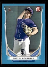2014 Bowman Draft Picks & Prospects Blue Auston Bousfield 343/399 San Diego