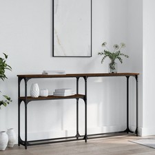 Table Console Table de Couloir Bout de Canapé Entrée Bois d'Ingénierie vidaXL