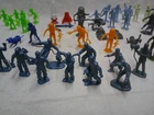 MARX moon base 1960 MIXED LOT vintage 1958 playset aliens corbett REX OLD
