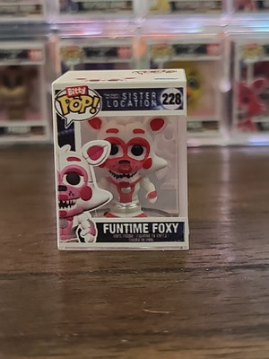 Five Nights At Freddy s Funko Bitty Pop! Funtime Foxy #228 MINI POP 1'' TALL