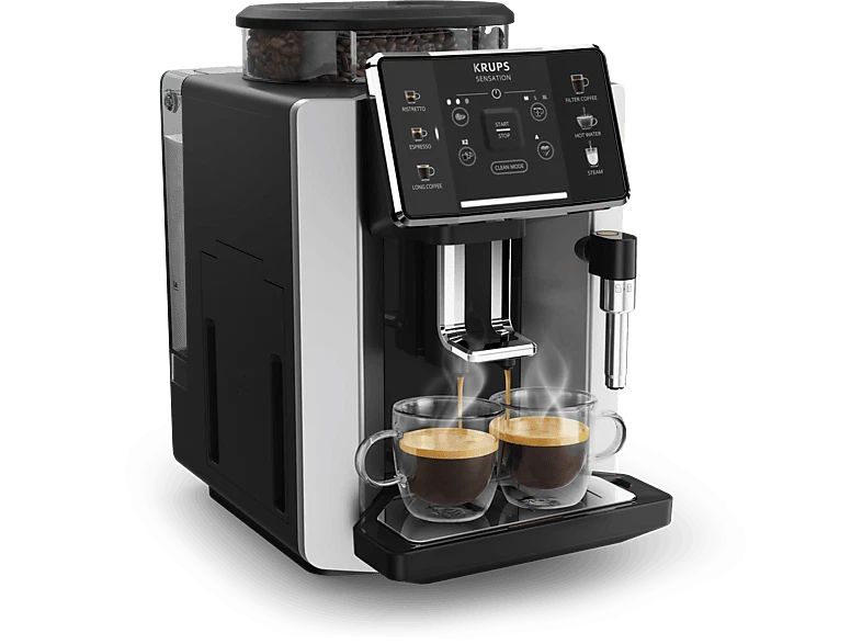 Cafetera superautomática - Krups Sensation C90 EA910E10, 1450 W, 15 bar, 1.7 L, - Imagen 3 de 4