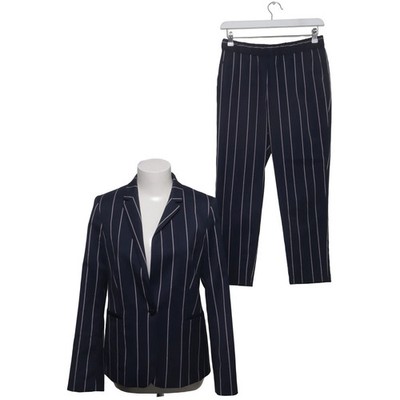 Marie Lund, Anzug, Größe: 38, Elasthan/Polyester/Viskose, Blau/Weiß #Rba