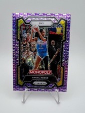 2024 Prizm ANGEL REESE Monopoly WNBA RC Purple Millionaire Shimmer /50 🔥 Sky