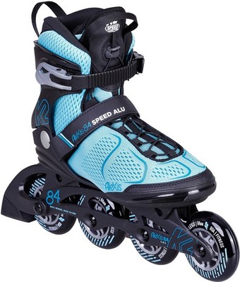 K2 Inliner Inline Skates ALEXIS 84 SPEED ALU Inline Skate turquise/black Fitness