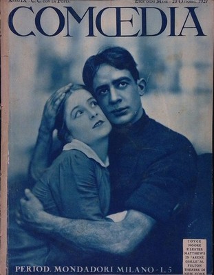 October 1927 Comedy Duncan Cimara Rasi Giorda Proust Wigman Herczeg Guitry