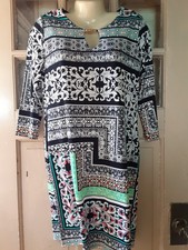 Tiana B Woman's 3/4 Sleeve Dress Size Medium