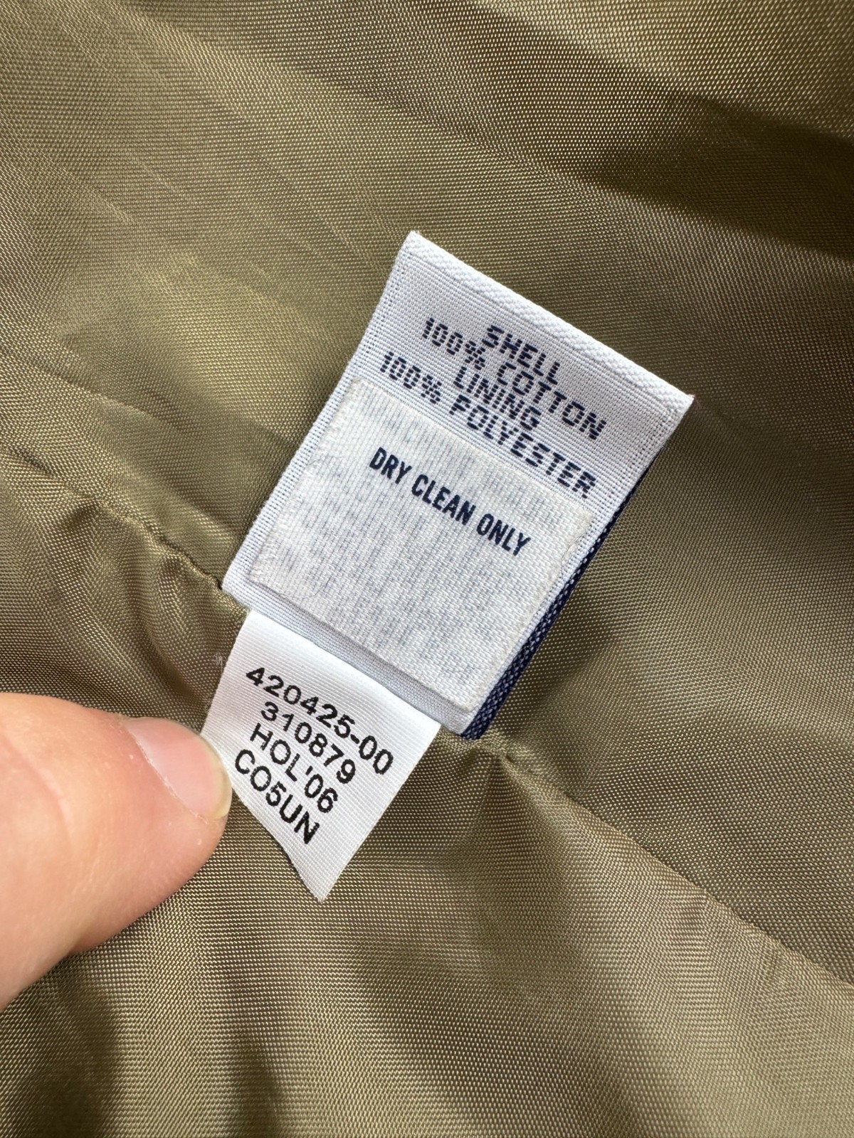 Gap Jacket Men Medium Chocolate Brown Corduroy Sp… - image 5