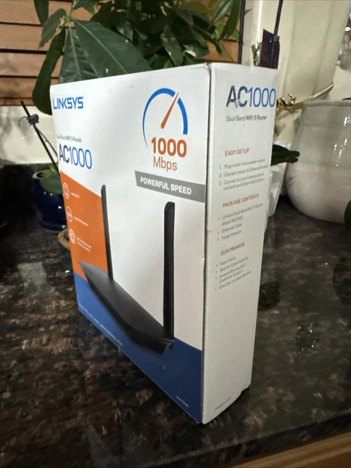 LinkSys AC1000 Dual-Band WiFi 5 Router 1000Mbps NEW - Image 3 of 4