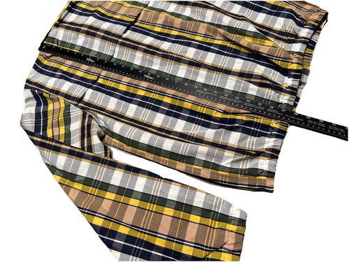 Todd Snyder Madras Club Jacket Men’s L Plaid Multicolored Cotton Linen NWT - Picture 10 of 10
