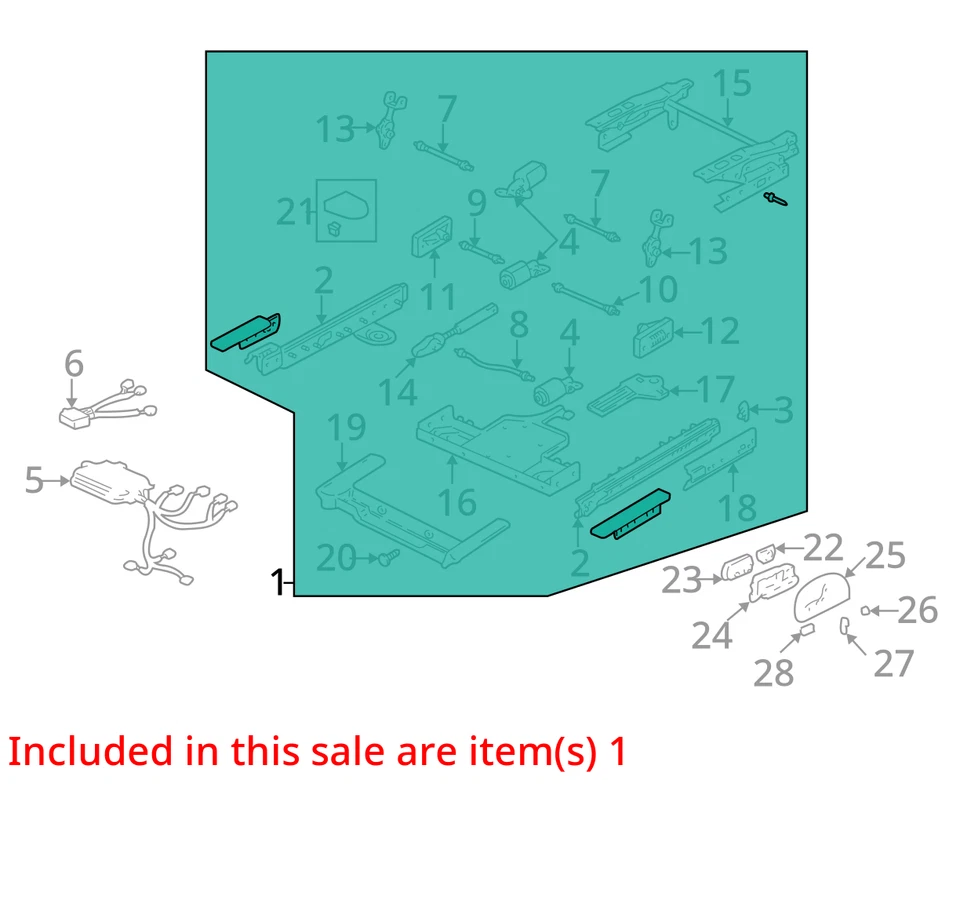 ADEQUADO PARA 1998-2003 CADILLAC SEVILLE AJUSTER 12458641 - NOVO FABRICANTE DE EQUIPAMENTO ORIGINAL 12458641 - Imagem 2 de 3