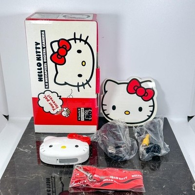 Hello Kitty Face Shaped Digital Camera 5.0 Megapixel Sanrio