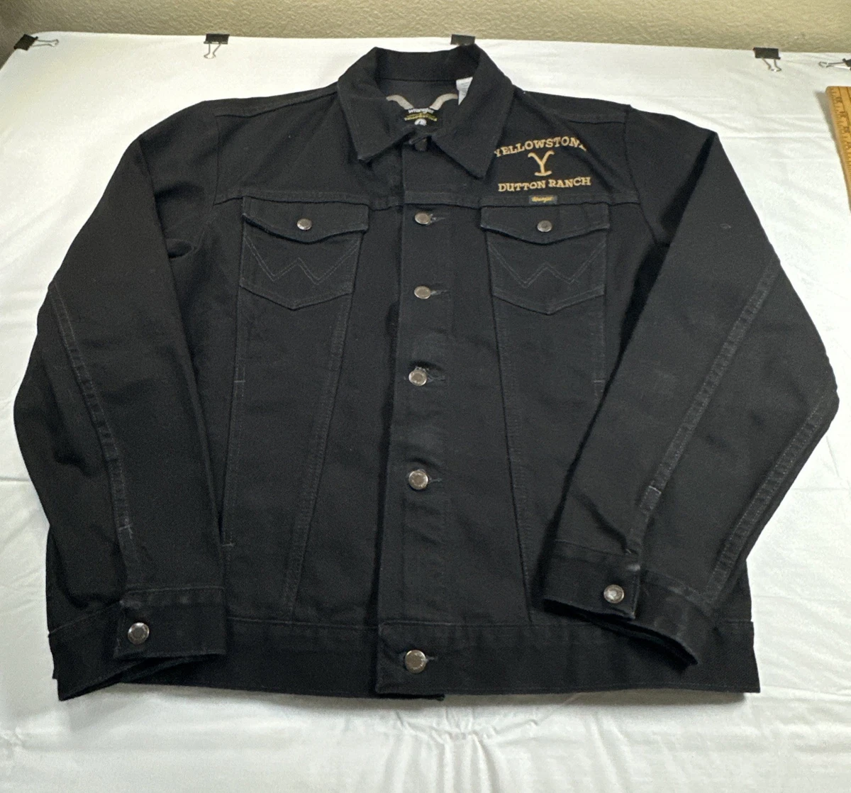 Wrangler Denim Black Coats, Jackets & Vests for Men for Sale 