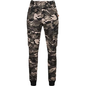 MotoGirl Lara Ladies Motorbike Motorcycle Protective Cargo Trousers Camo Green