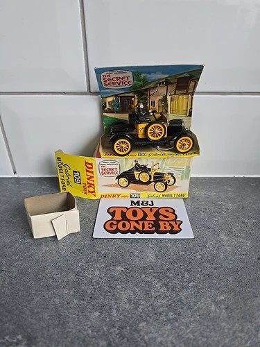 Vintage Dinky Toys 109 Gabriel Model T Ford from Secret Service in Original Box