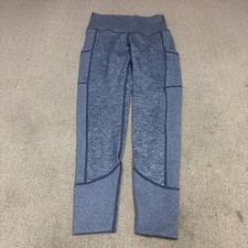 Aerie The Hugger Legging High Rise Women  s Blue Pull On Size Medium Pockets