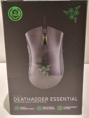 Razer DeathAdder Essential   Kabelgebundene Gaming-Maus mit 6400 DPI