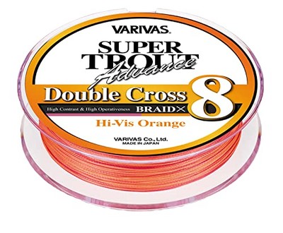 Varivas P.E Line Trout Advance Double X X8 Orange 100M 0.6 9.6Lb 878 From