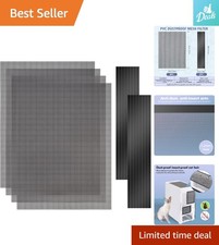 Durable 4-Pack PC Case Dust Filters - 1.2mm Holes for Optimal Heat Dissipation