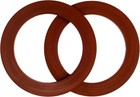 Pair of Viton Gaskets for 3 1/2” International Fuel Cap and Other Brands Brown