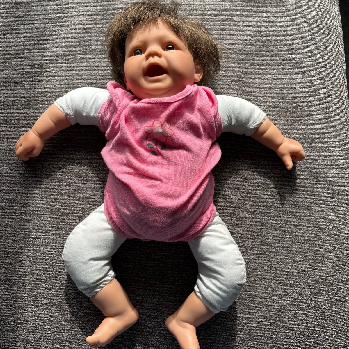 1997 Lee Middleton By Reva Brown Hair Thumb Sucker Doll 050897 | eBay