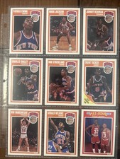 1989 Fleer New York Knicks Lot