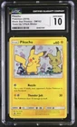 CGC 10 GEM MINT Pikachu SM162 Sun Moon Black Star Promo Pokemon Card