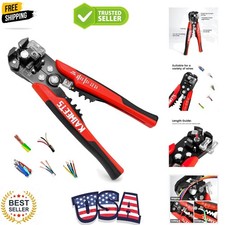 Self Adjusting Wire Stripper - 3 in 1 Heavy Duty Automatic Wire Stripping Too...