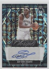 2024-25 Panini Mosaic Scripts Genesis Prizm Day'Ron Sharpe #MS-DRS Auto 1n1n