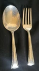 Vint Gorham Sterling Silver Pat. 1938 Greenbrier Child’s Fork & Spoon 1.42 Oz.